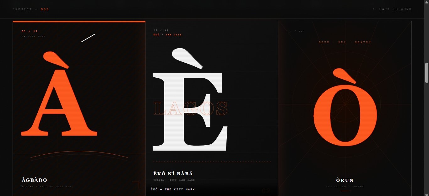 Motion Poster Series